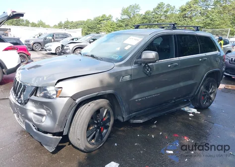 2012 Jeep Grand Cherokee Laredo из США, поврежденный, VIN 1C4RJFAT7CC353533